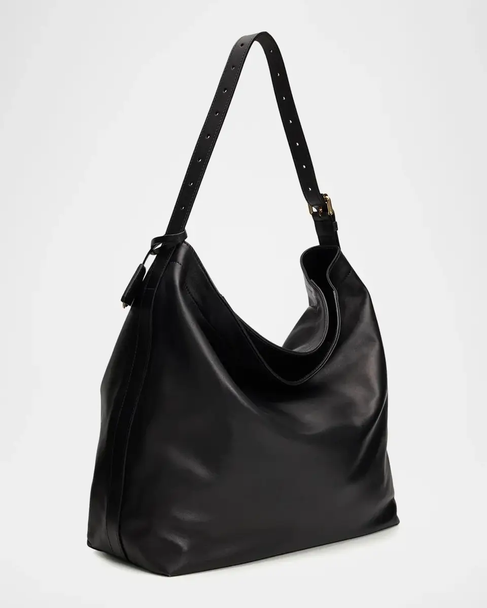 MOSCHINO Men's Smiley Leather Shoulder Bag | Thumbnail 3 MOSCHINO Men's Smiley Leather Shoulder Bag | Thumbnail 3