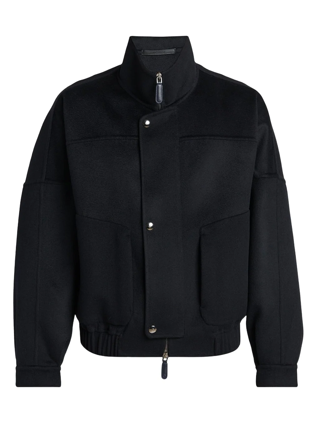 Men's Cashmere-Blend Bomber Jacket Men's Cashmere-Blend Bomber Jacket