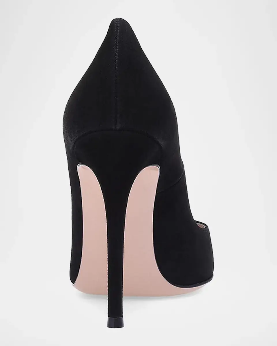 Gianvito Rossi 105mm Suede Pumps | Thumbnail 2 Gianvito Rossi 105mm Suede Pumps | Thumbnail 2