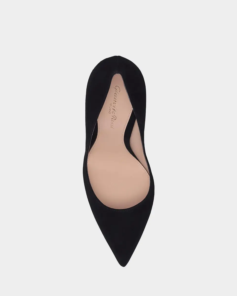 Gianvito Rossi 105mm Suede Pumps | Thumbnail 4 Gianvito Rossi 105mm Suede Pumps | Thumbnail 4