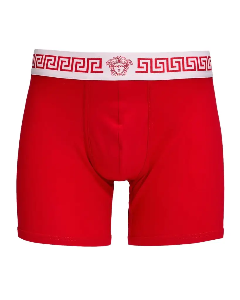 Versace Men's Medusa Head Greca Boxer Briefs