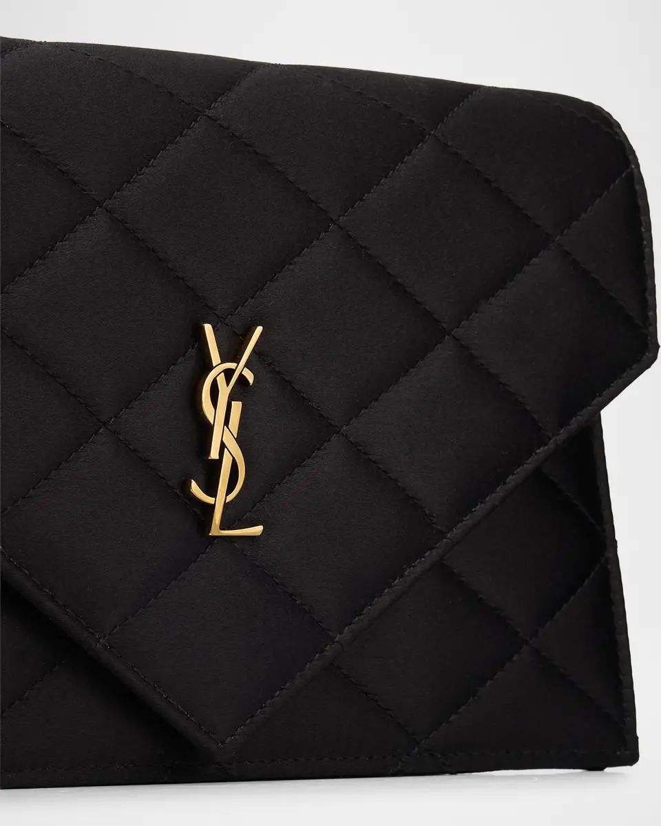 Saint Laurent YSL Small Quilted Wallet on Chain | Thumbnail 6 Saint Laurent YSL Small Quilted Wallet on Chain | Thumbnail 6