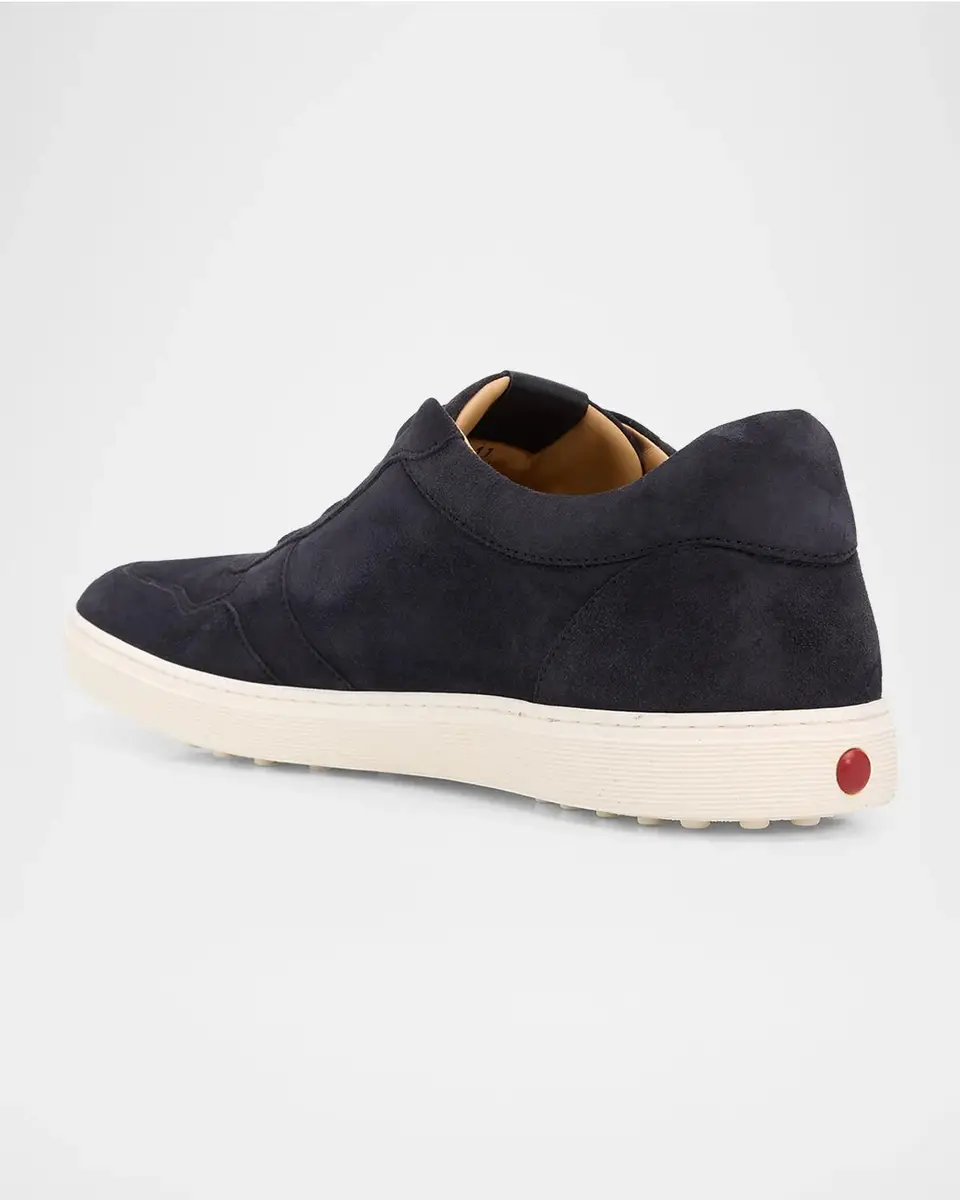 Tod's Men's Suede Slip-On Sneakers | Thumbnail 4 Tod's Men's Suede Slip-On Sneakers | Thumbnail 4