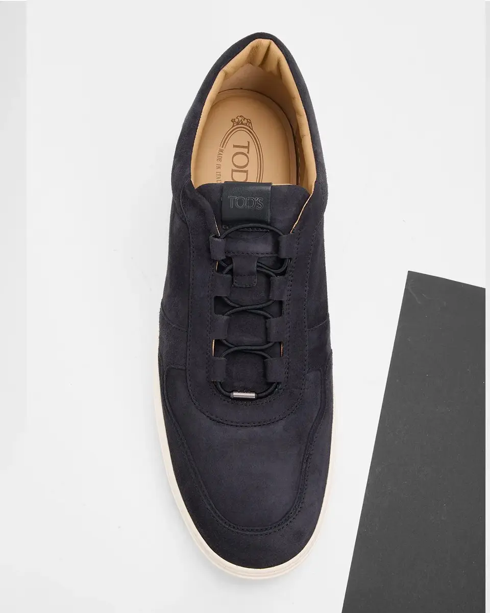 Tod's Men's Suede Slip-On Sneakers | Thumbnail 6 Tod's Men's Suede Slip-On Sneakers | Thumbnail 6