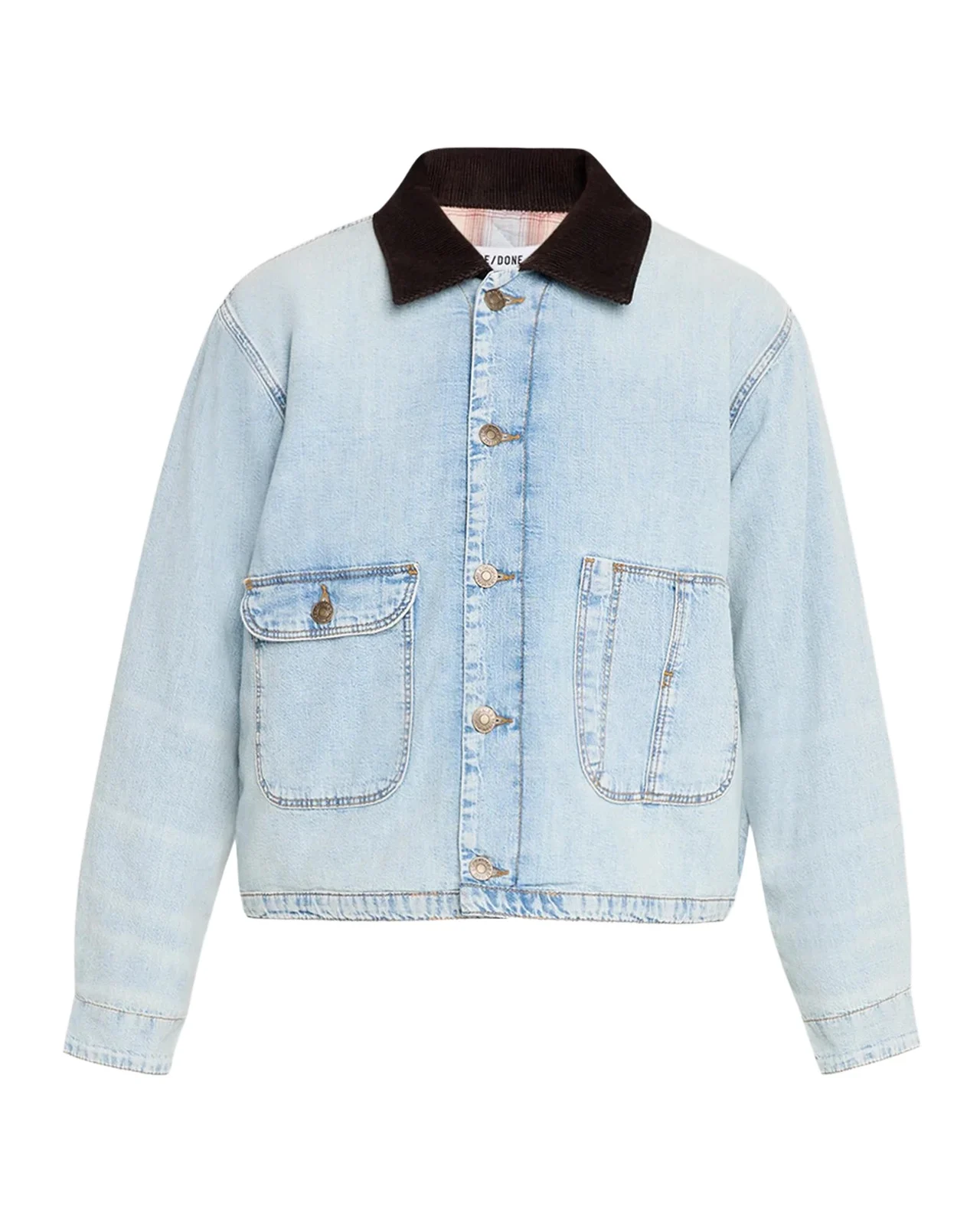 Canyon Corduroy-Collar Denim Jacket Canyon Corduroy-Collar Denim Jacket