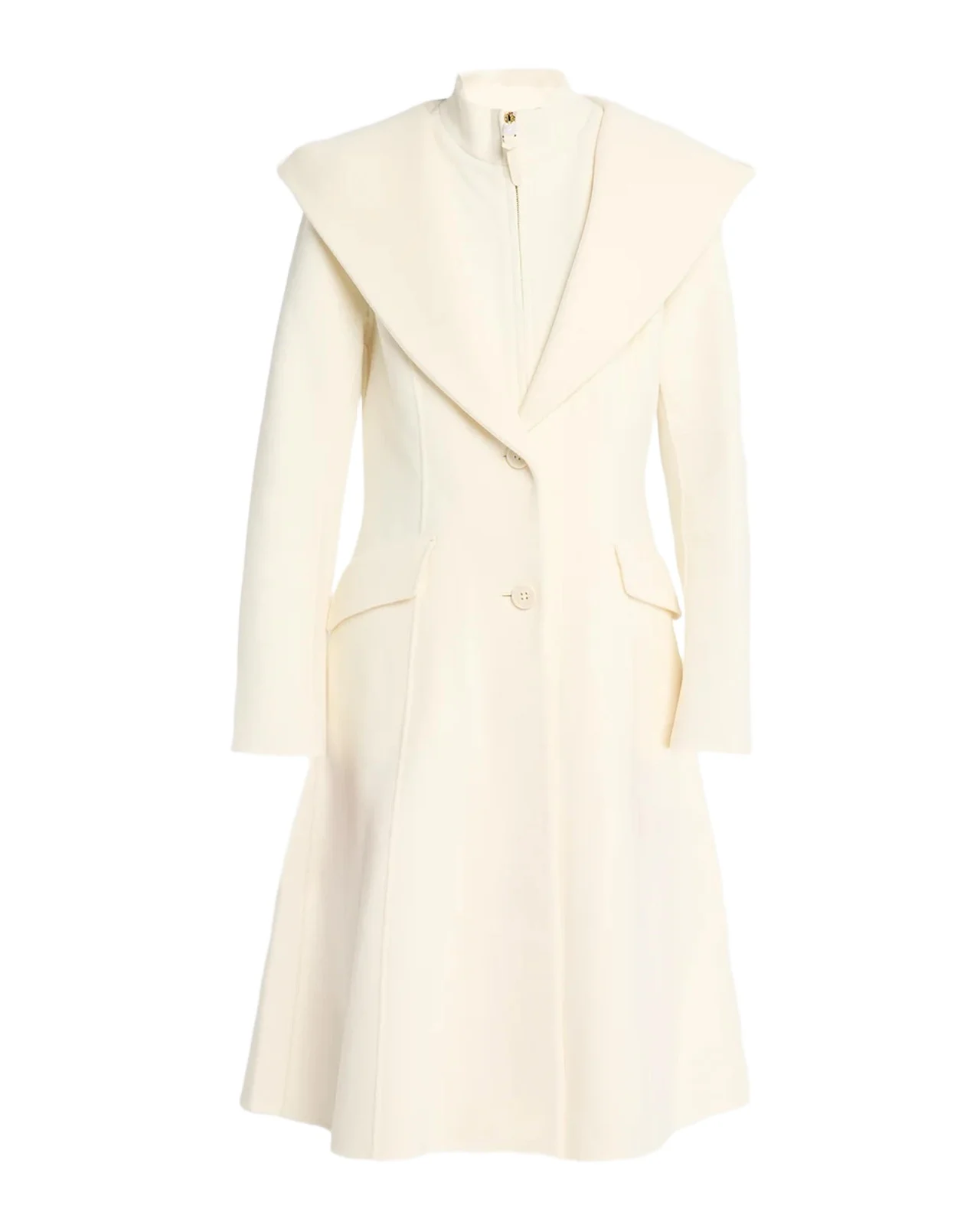 Gloria Wool Removable Bib Coat Gloria Wool Removable Bib Coat