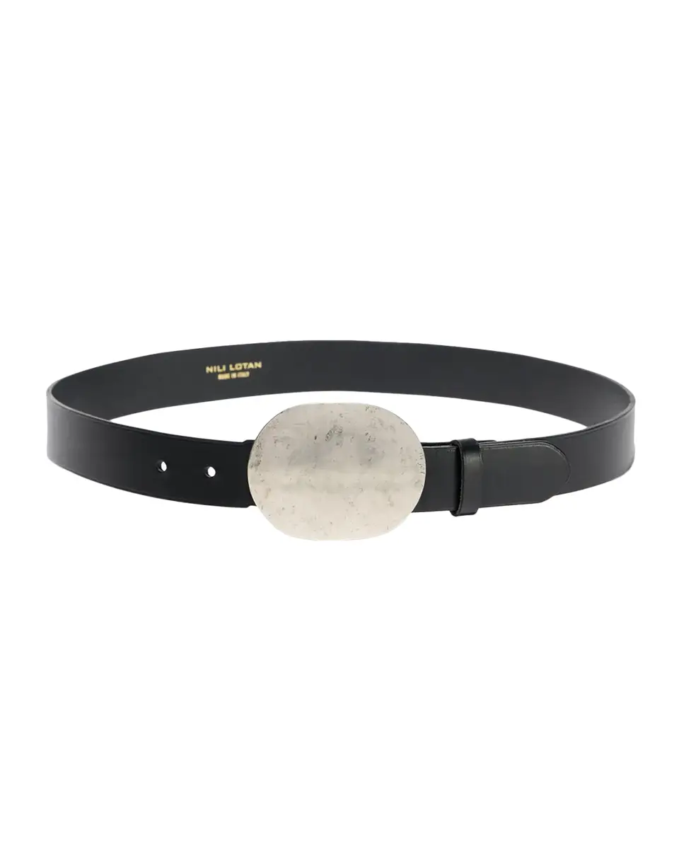 Nili Lotan Wayne Leather Belt | Thumbnail 2