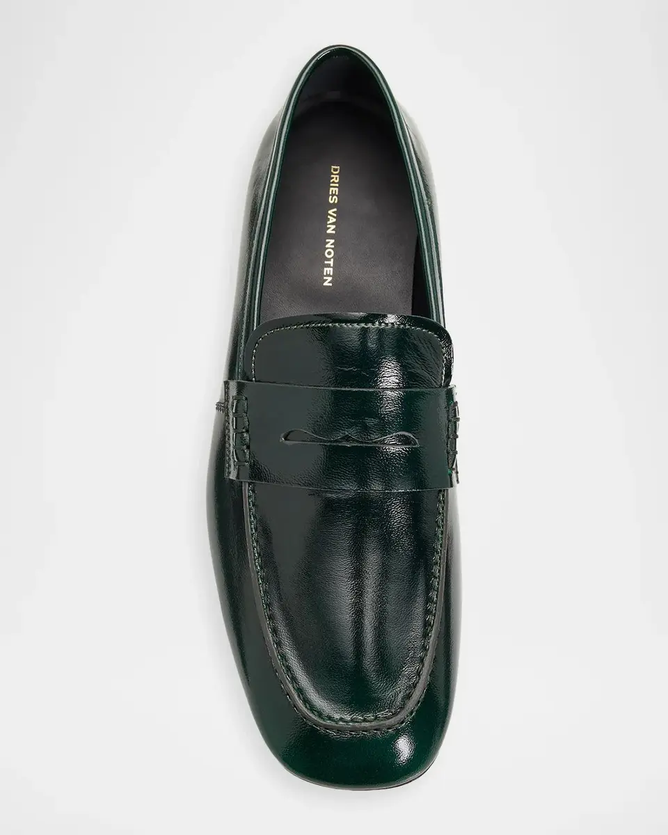 Dries Van Noten Leather Penny Loafers | Thumbnail 6 Dries Van Noten Leather Penny Loafers | Thumbnail 6