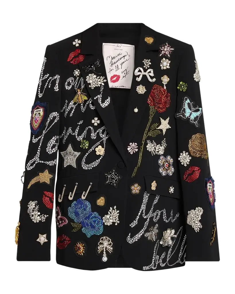 Greatest Hits Embellished Blazer Greatest Hits Embellished Blazer