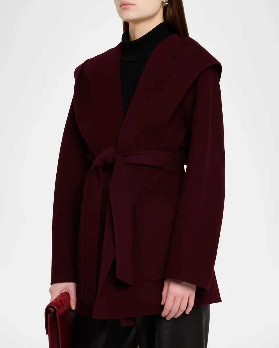 Mackage Paya Double-Face Wool Wrap Coat | Thumbnail 4