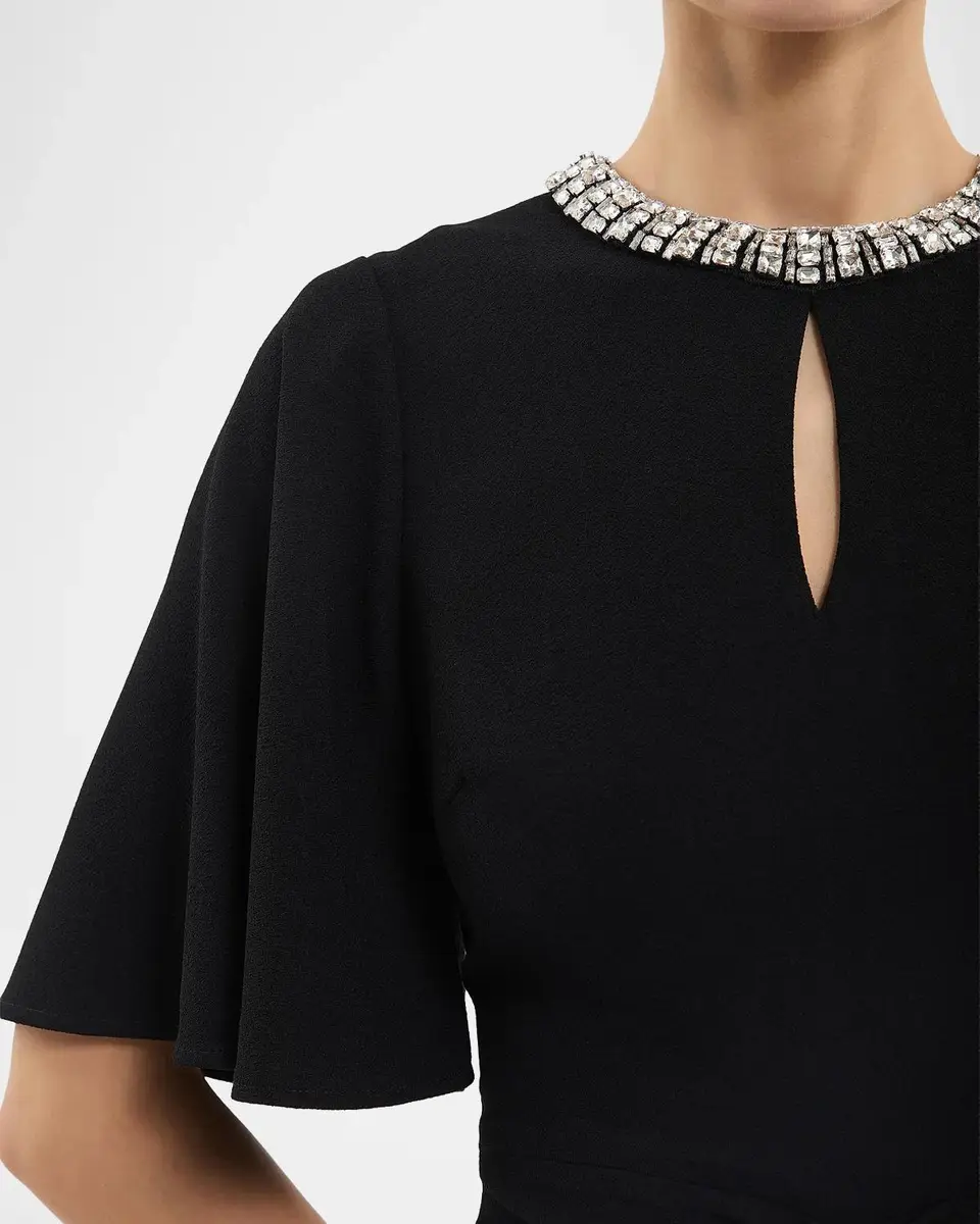 Rebecca Vallance Noemie Crystal-Embellished Midi-Dress | Thumbnail 6 Rebecca Vallance Noemie Crystal-Embellished Midi-Dress | Thumbnail 6
