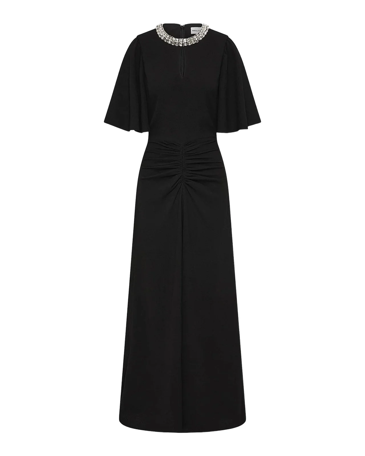 Noemie Crystal-Embellished Midi-Dress
