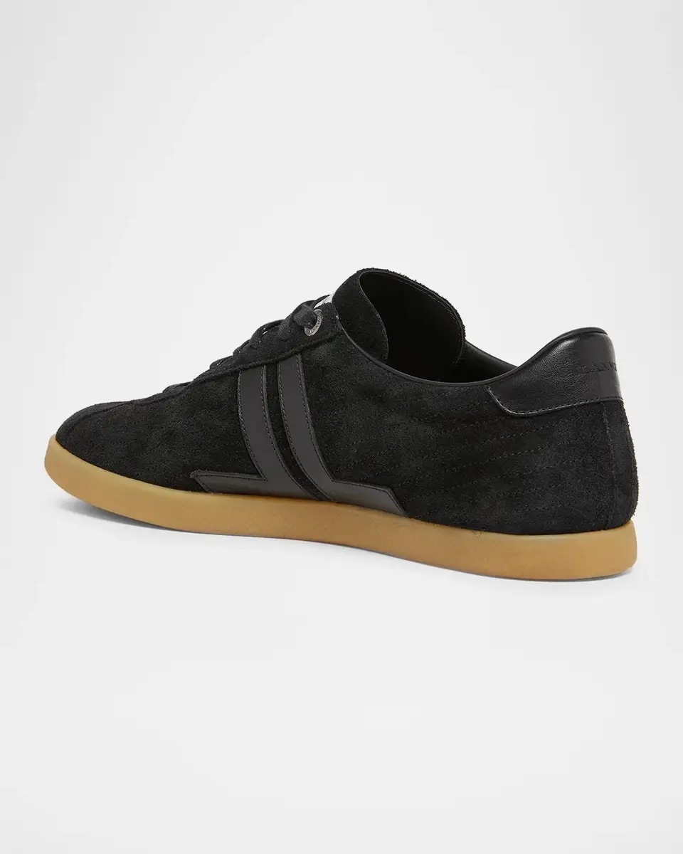 Lanvin Men's Glen 2.0 Suede Sneakers | Thumbnail 2 Lanvin Men's Glen 2.0 Suede Sneakers | Thumbnail 2