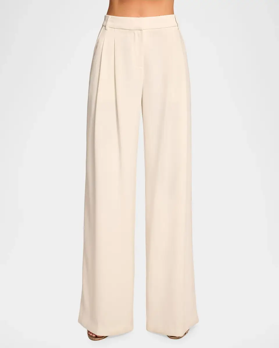 Ramy Brook Leslie Pleated Wide-Leg Pants | Thumbnail 4 Ramy Brook Leslie Pleated Wide-Leg Pants | Thumbnail 4