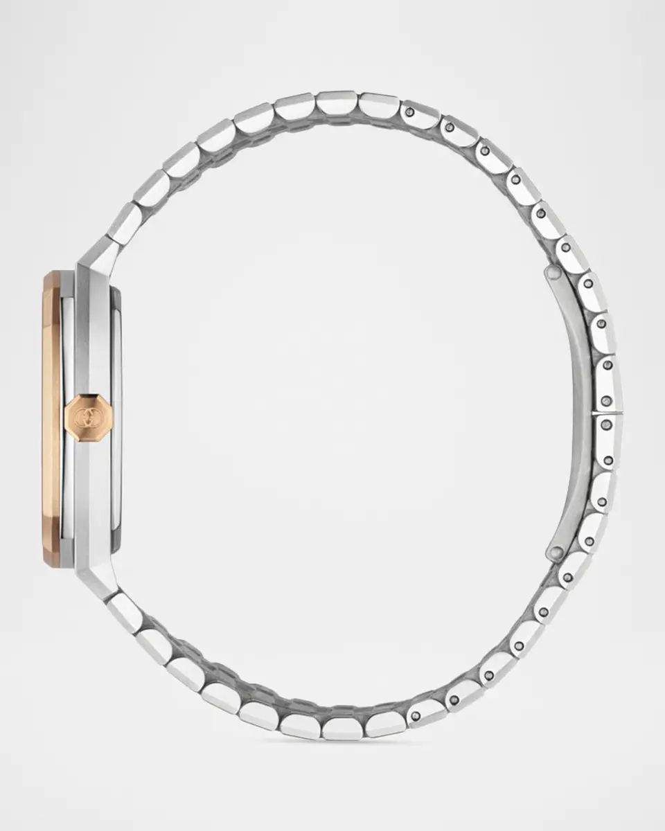 Gucci 25H Diamond Bezel Bracelet Strap Date Watch, 36mm | Thumbnail 3 Gucci 25H Diamond Bezel Bracelet Strap Date Watch, 36mm | Thumbnail 3