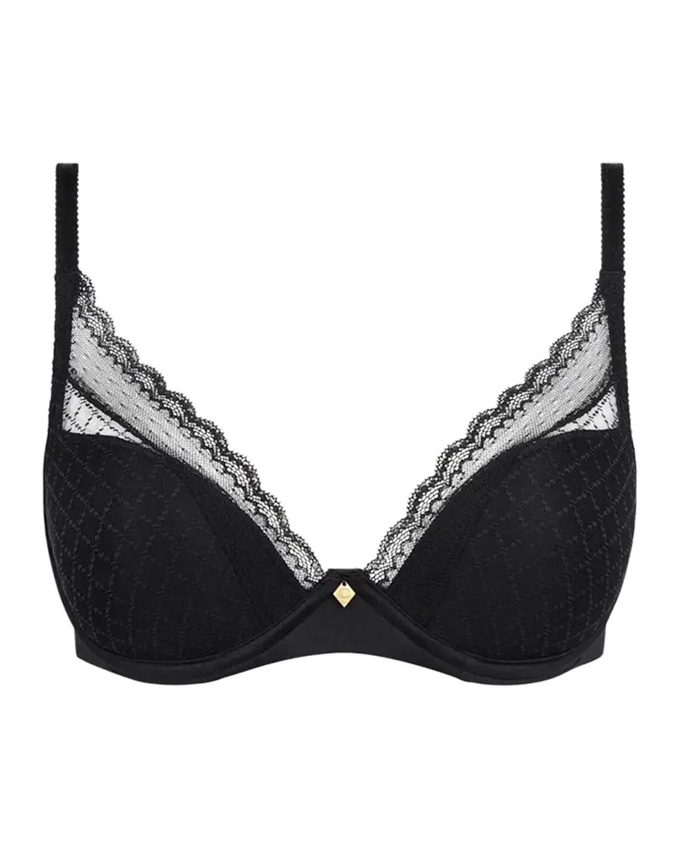 Chantelle Norah Chic Lace Plunge T-Shirt Bra | Thumbnail 2 Chantelle Norah Chic Lace Plunge T-Shirt Bra | Thumbnail 2