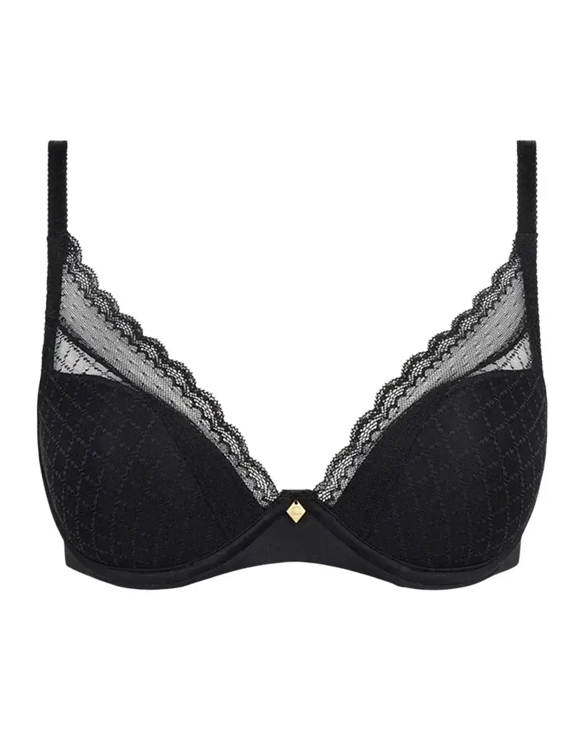 Chantelle Norah Chic Lace Plunge T-Shirt Bra
