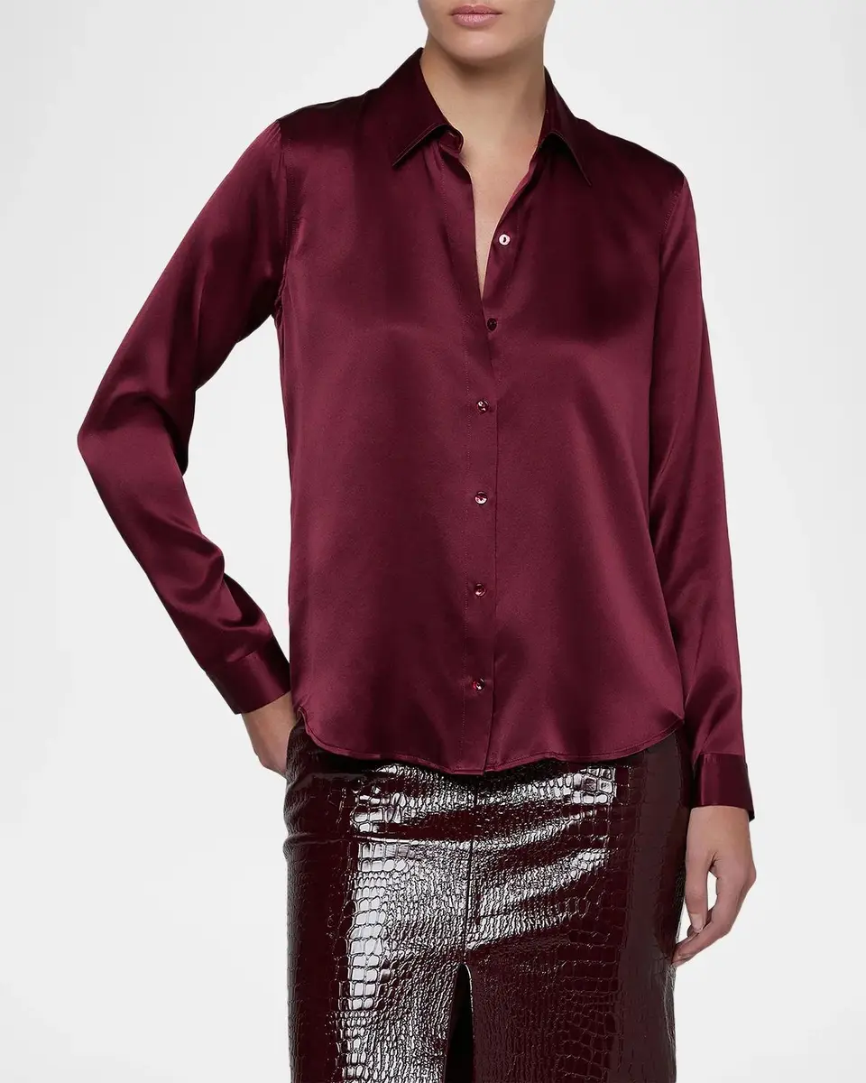 L'Agence Tyler Long-Sleeve Blouse | Thumbnail 4 L'Agence Tyler Long-Sleeve Blouse | Thumbnail 4