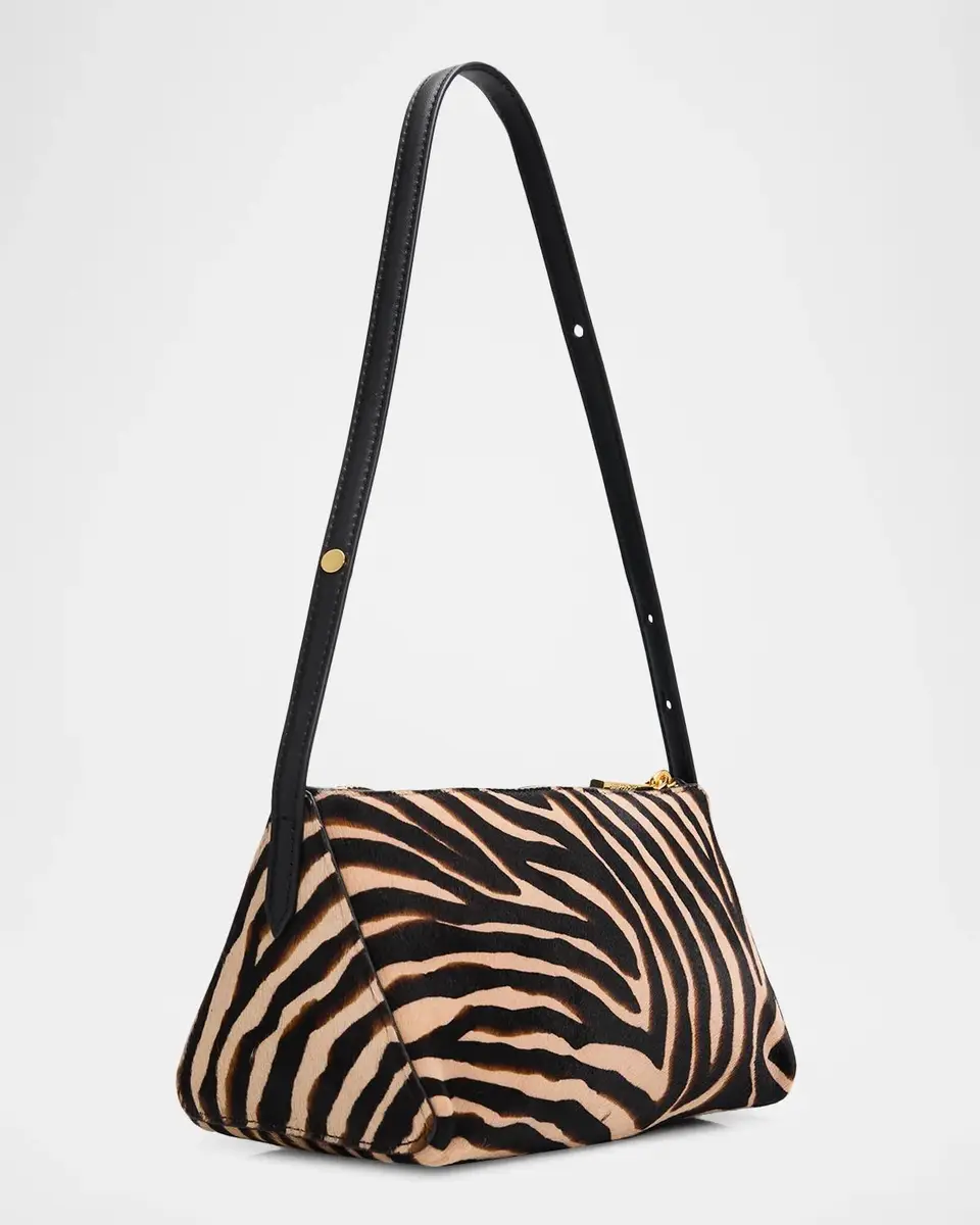 Veronica Beard Ziger Prism Calf Hair Shoulder Bag | Thumbnail 3 Veronica Beard Ziger Prism Calf Hair Shoulder Bag | Thumbnail 3