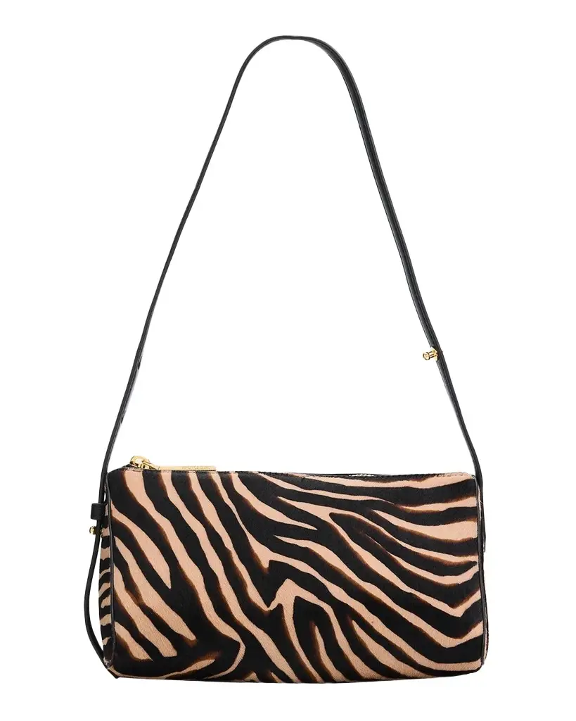 Ziger Prism Calf Hair Shoulder Bag Ziger Prism Calf Hair Shoulder Bag