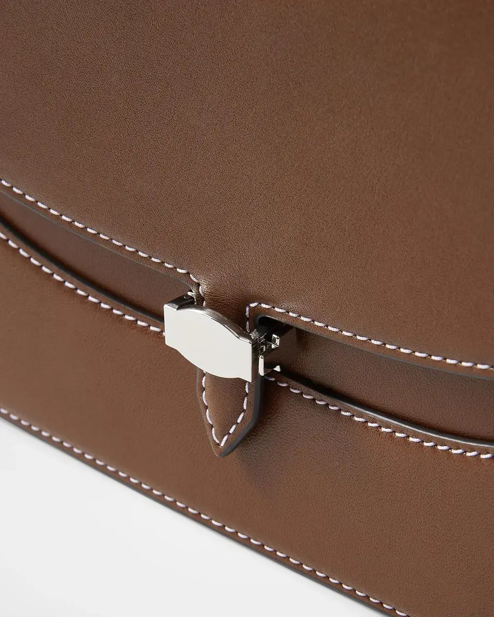 Veronica Beard Dash Leather Saddle Bag | Thumbnail 4
