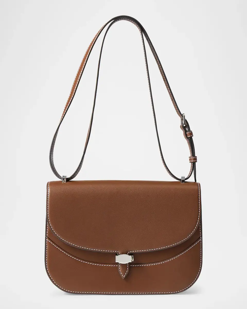 Veronica Beard Dash Leather Saddle Bag | Thumbnail 5