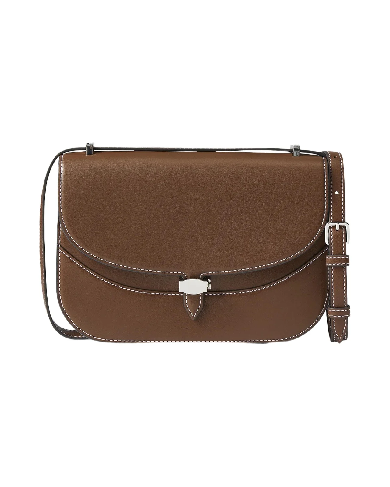 Veronica Beard Dash Leather Saddle Bag