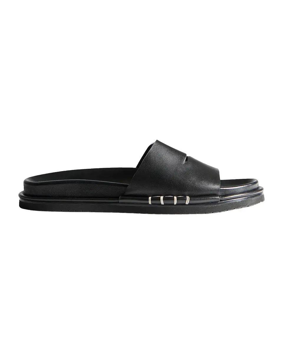 JW Anderson Men's Fussbett Loafer Leather Slides | Thumbnail 3 JW Anderson Men's Fussbett Loafer Leather Slides | Thumbnail 3