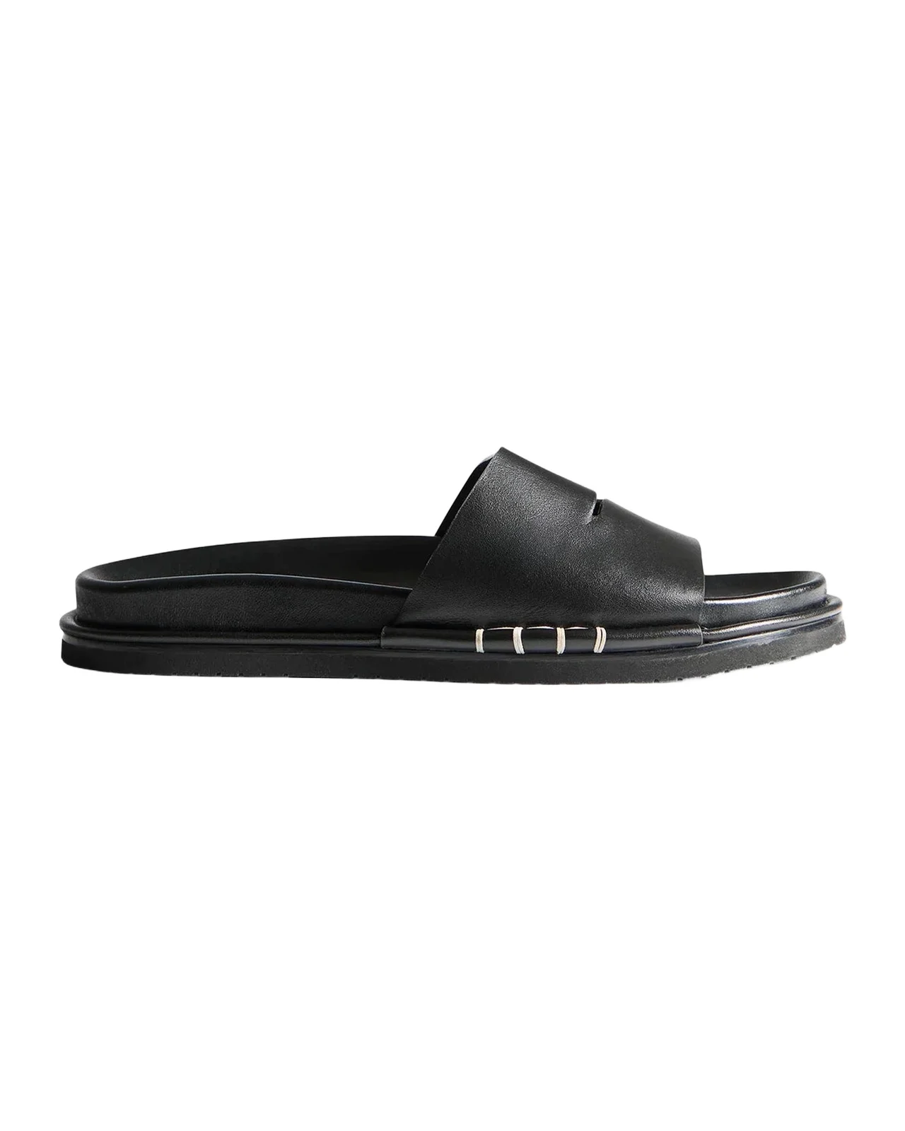 JW Anderson Men's Fussbett Loafer Leather Slides