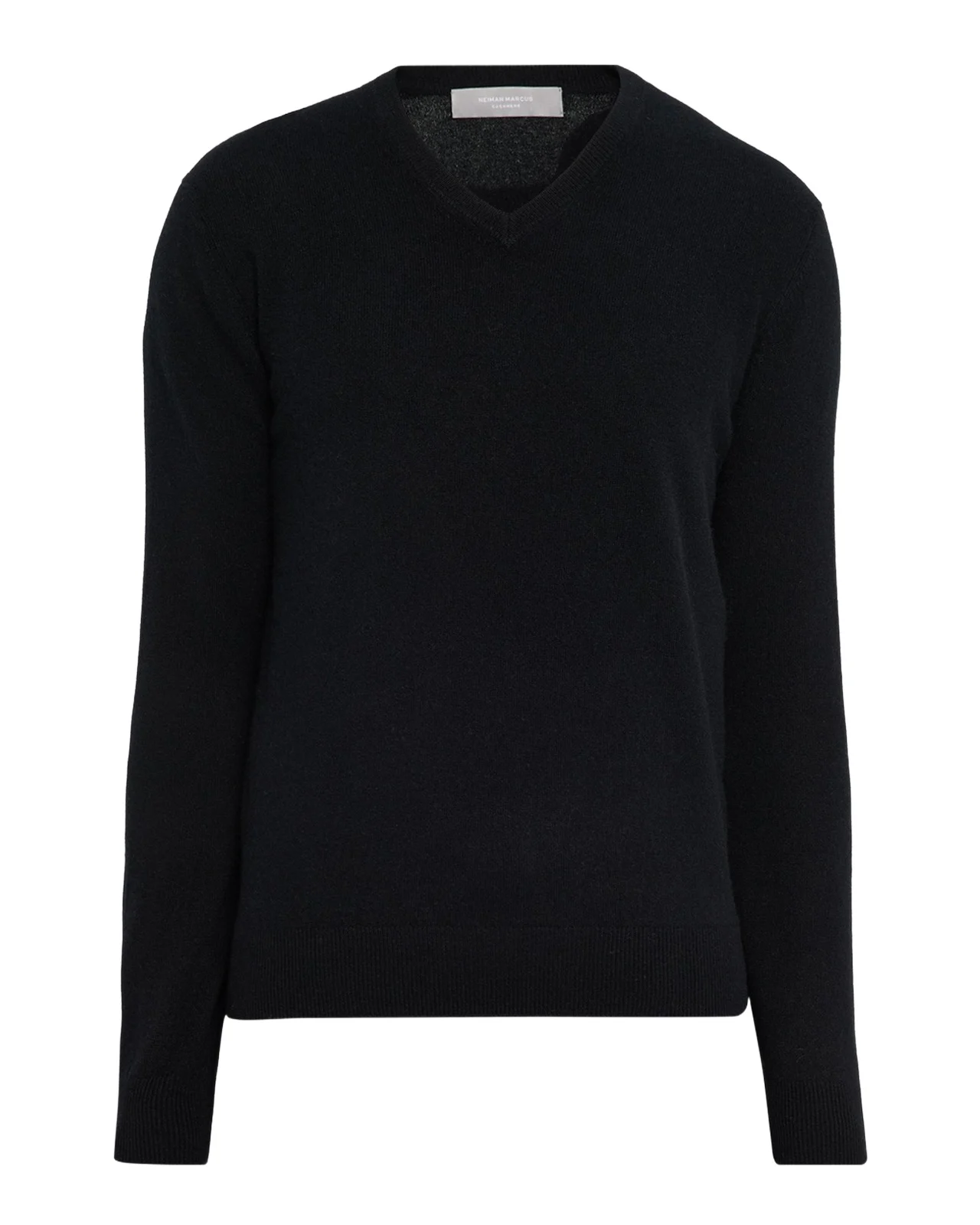 Neiman Marcus Cashmere Collection Men's Cashmere V-Neck Sweater