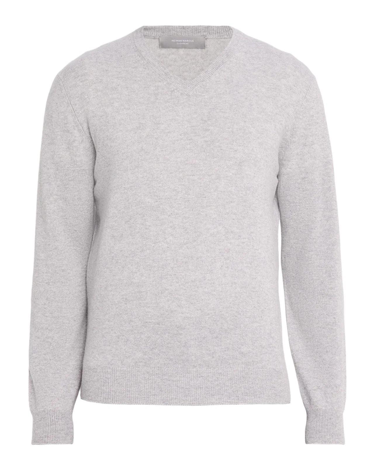 Neiman Marcus Cashmere Collection Men's Cashmere V-Neck Sweater