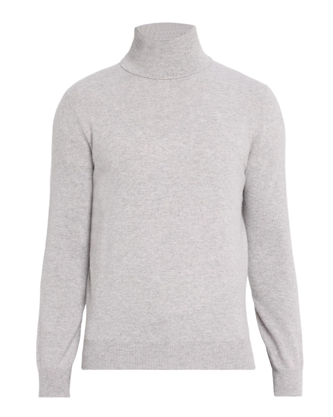 Neiman Marcus Cashmere Collection Men's Cashmere Melange Turtleneck Sweater