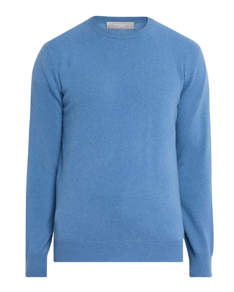 Neiman Marcus Cashmere Collection Men's Cashmere Crewneck Sweater