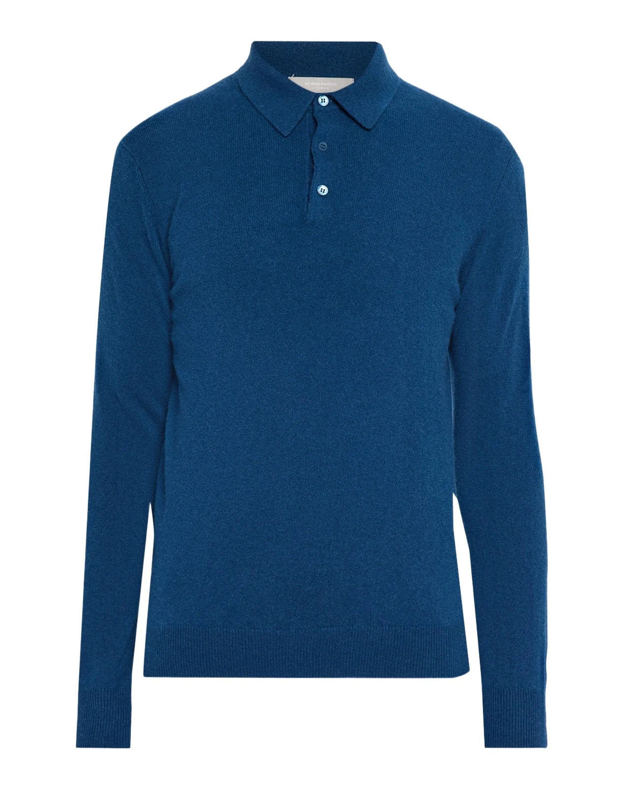 Neiman Marcus Cashmere Collection Men's Cashmere Melange Polo Sweater