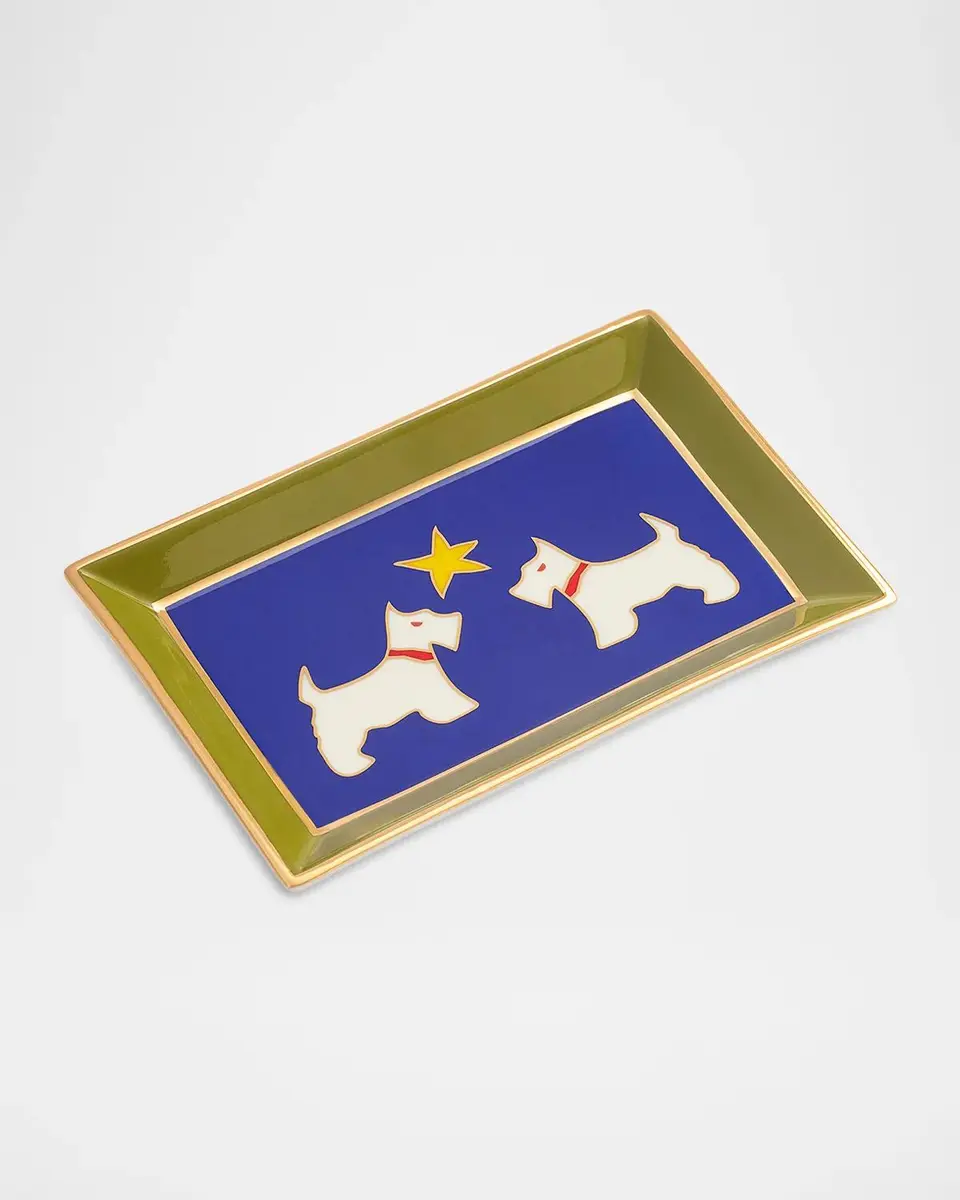 Jonathan Adler Playa Terriers Rectangular Porcelain Tray | Thumbnail 3 Jonathan Adler Playa Terriers Rectangular Porcelain Tray | Thumbnail 3