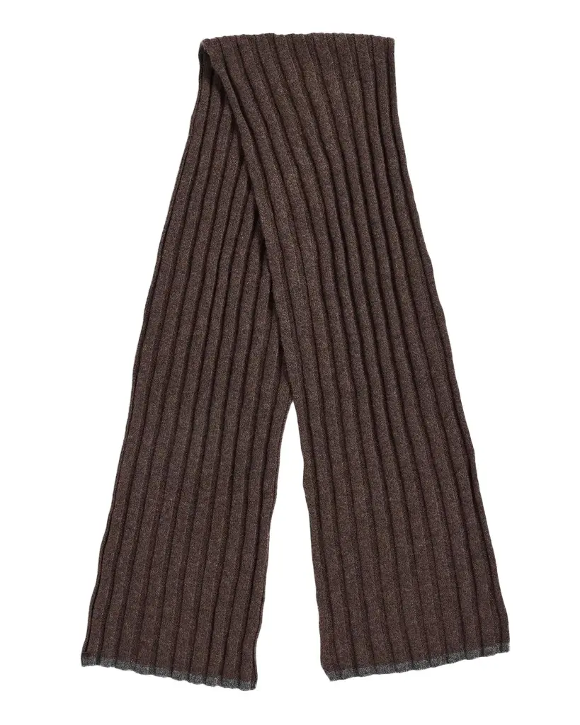 Men's Cashmere Ribbed Scarf Men's Cashmere Ribbed Scarf