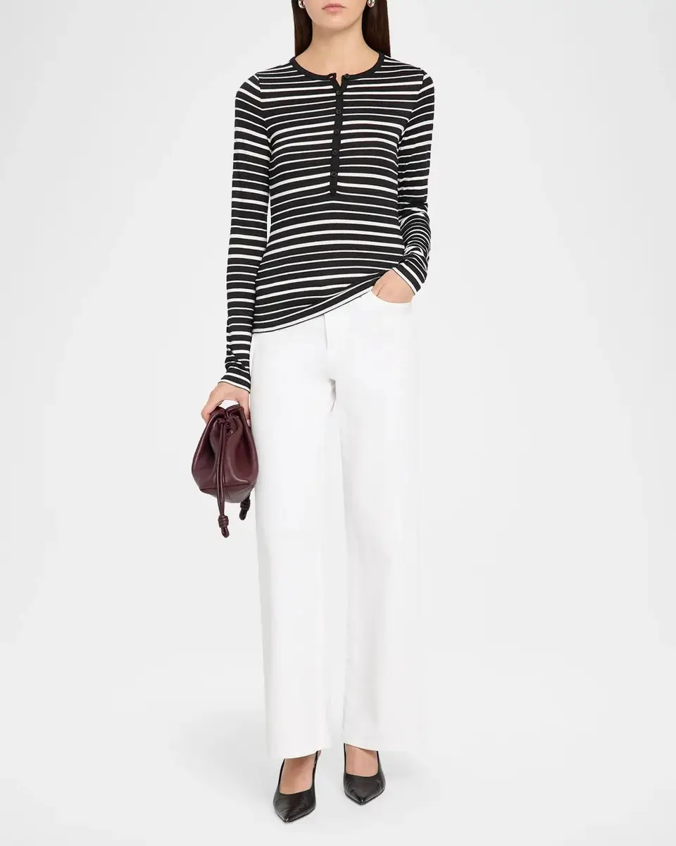 rag & bone The Knit Striped Henley | Thumbnail 2 rag & bone The Knit Striped Henley | Thumbnail 2