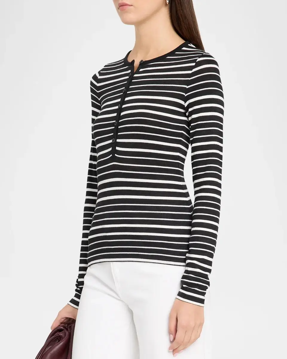 rag & bone The Knit Striped Henley | Thumbnail 4 rag & bone The Knit Striped Henley | Thumbnail 4