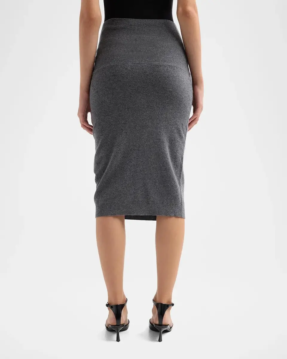 Stella McCartney Wool Knit Midi Pencil Skirt | Thumbnail 3 Stella McCartney Wool Knit Midi Pencil Skirt | Thumbnail 3