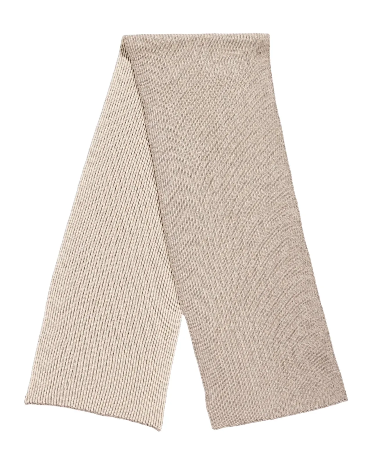 Men's Vanise Cashmere Ribbed Scarf Men's Vanise Cashmere Ribbed Scarf