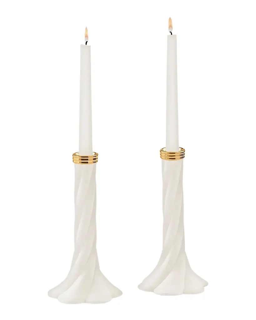 Jonathan Adler Geneva Tall Candle Holders, Set of 2