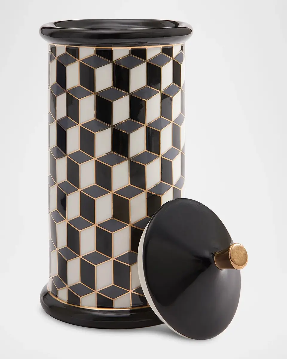 Jonathan Adler Versailles Large Canister | Thumbnail 2 Jonathan Adler Versailles Large Canister | Thumbnail 2