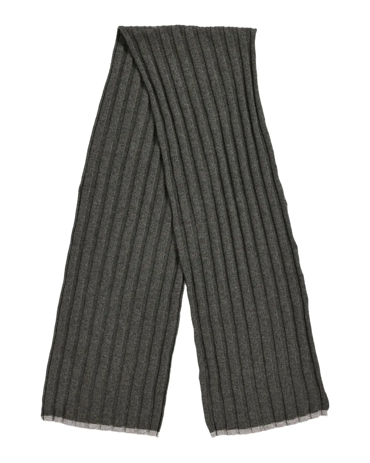 Men's Cashmere Ribbed Scarf Men's Cashmere Ribbed Scarf