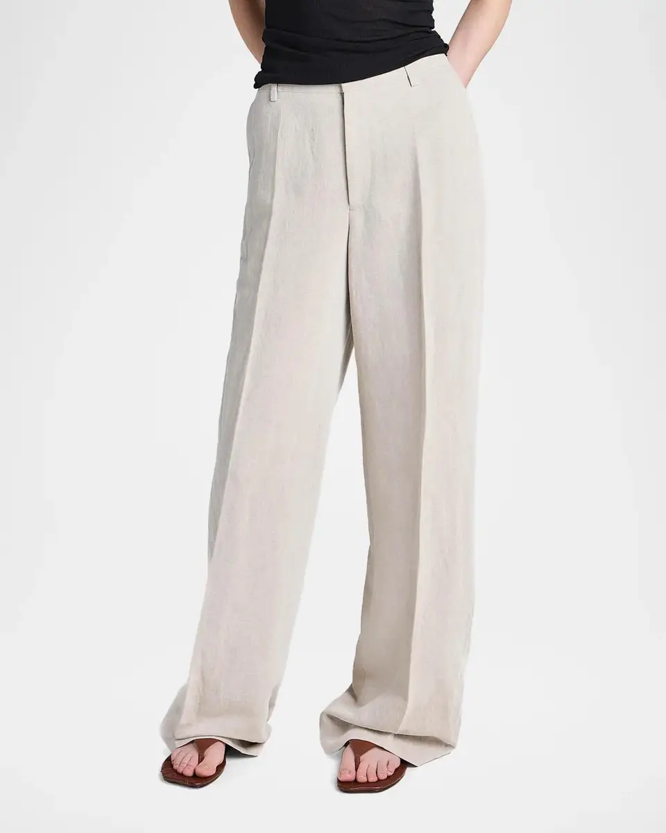 JW Anderson Tailored Linen-Blend Trousers | Thumbnail 2 JW Anderson Tailored Linen-Blend Trousers | Thumbnail 2