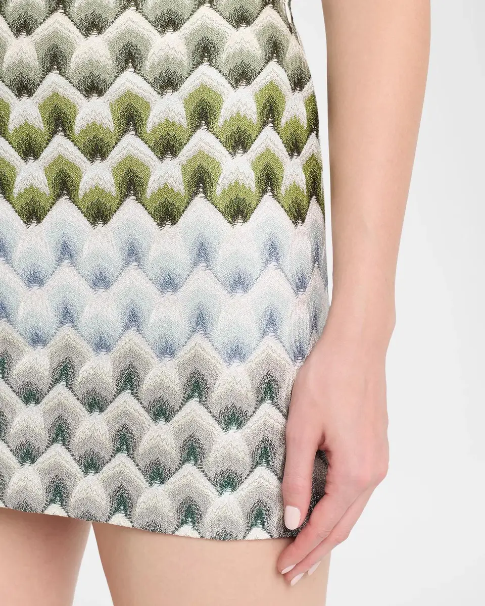 Missoni Metallic Lace Knit Mini Skirt | Thumbnail 5 Missoni Metallic Lace Knit Mini Skirt | Thumbnail 5