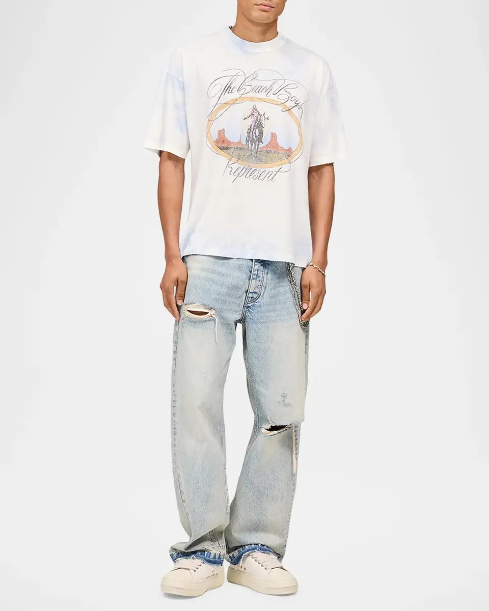 Represent x The Beach Boys Men's Western Logo T-Shirt | Thumbnail 2 Represent x The Beach Boys Men's Western Logo T-Shirt | Thumbnail 2