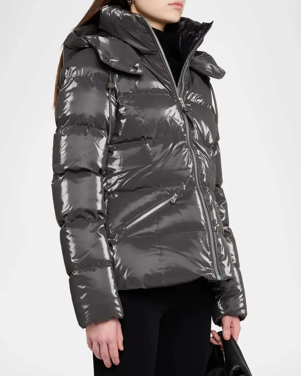 Mackage Madalyn-GLOZ Glossy Short Down Jacket | Thumbnail 4 Mackage Madalyn-GLOZ Glossy Short Down Jacket | Thumbnail 4