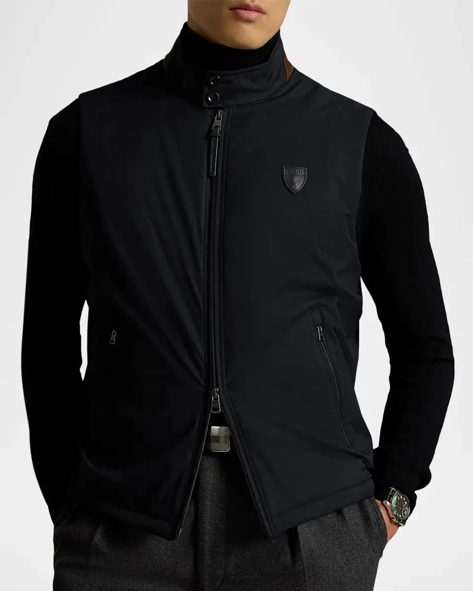 Polo Ralph Lauren Men's The Abottson Gabardine Vest | Thumbnail 4