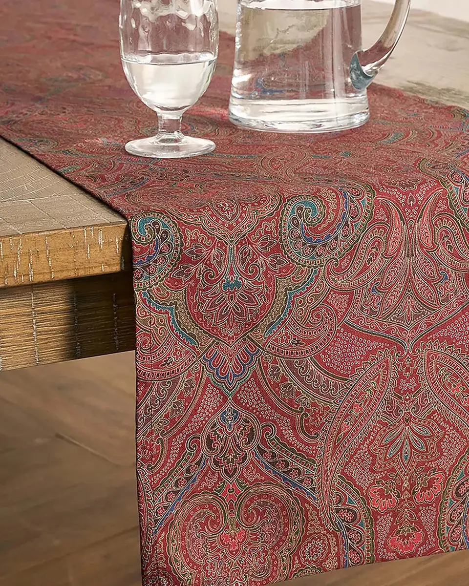 Juliska Paisley Table Runner, 18" x 90" | Thumbnail 4 Juliska Paisley Table Runner, 18" x 90" | Thumbnail 4