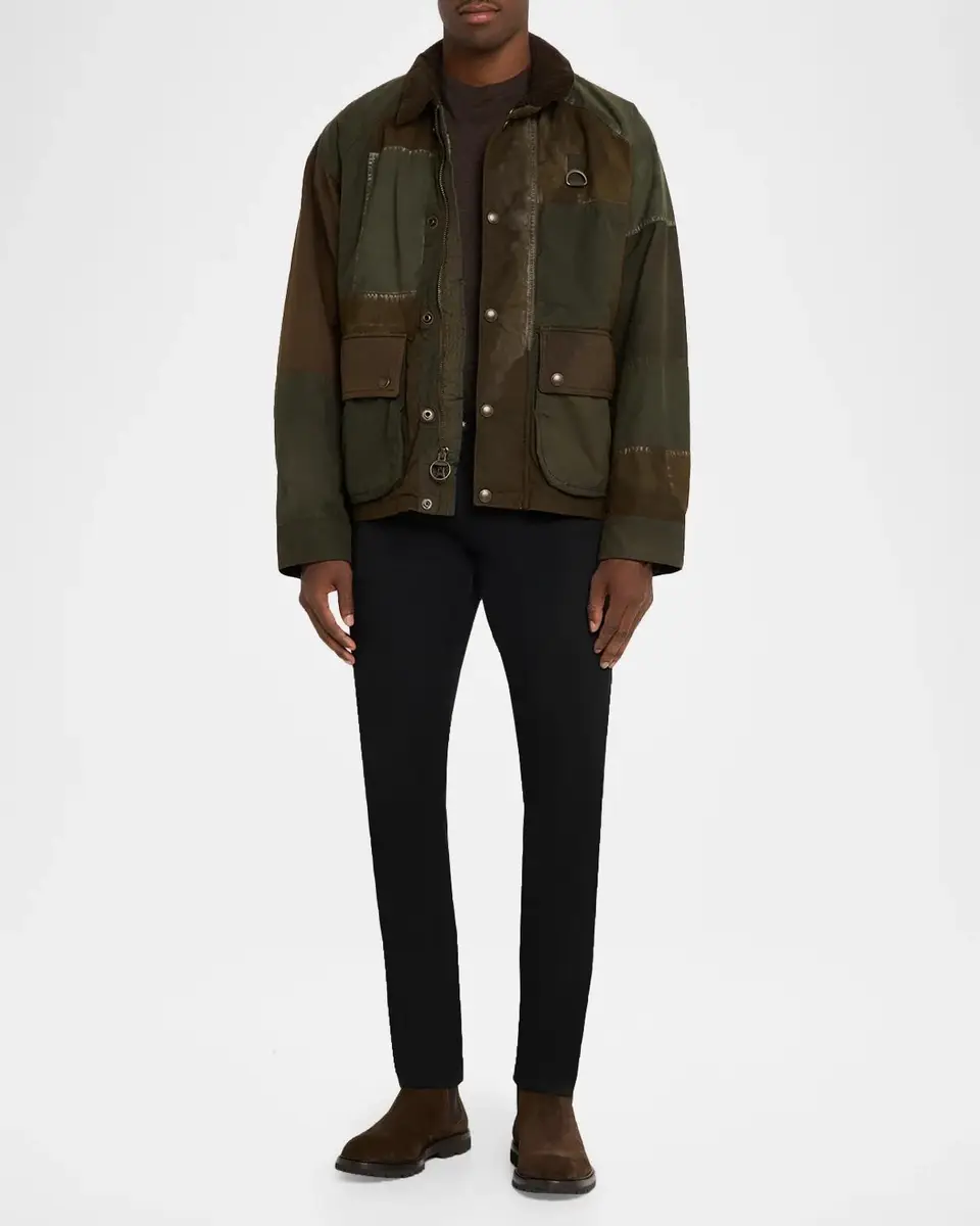 Polo Ralph Lauren Men's Patchwork Oilcloth Utility Jacket | Thumbnail 2 Polo Ralph Lauren Men's Patchwork Oilcloth Utility Jacket | Thumbnail 2